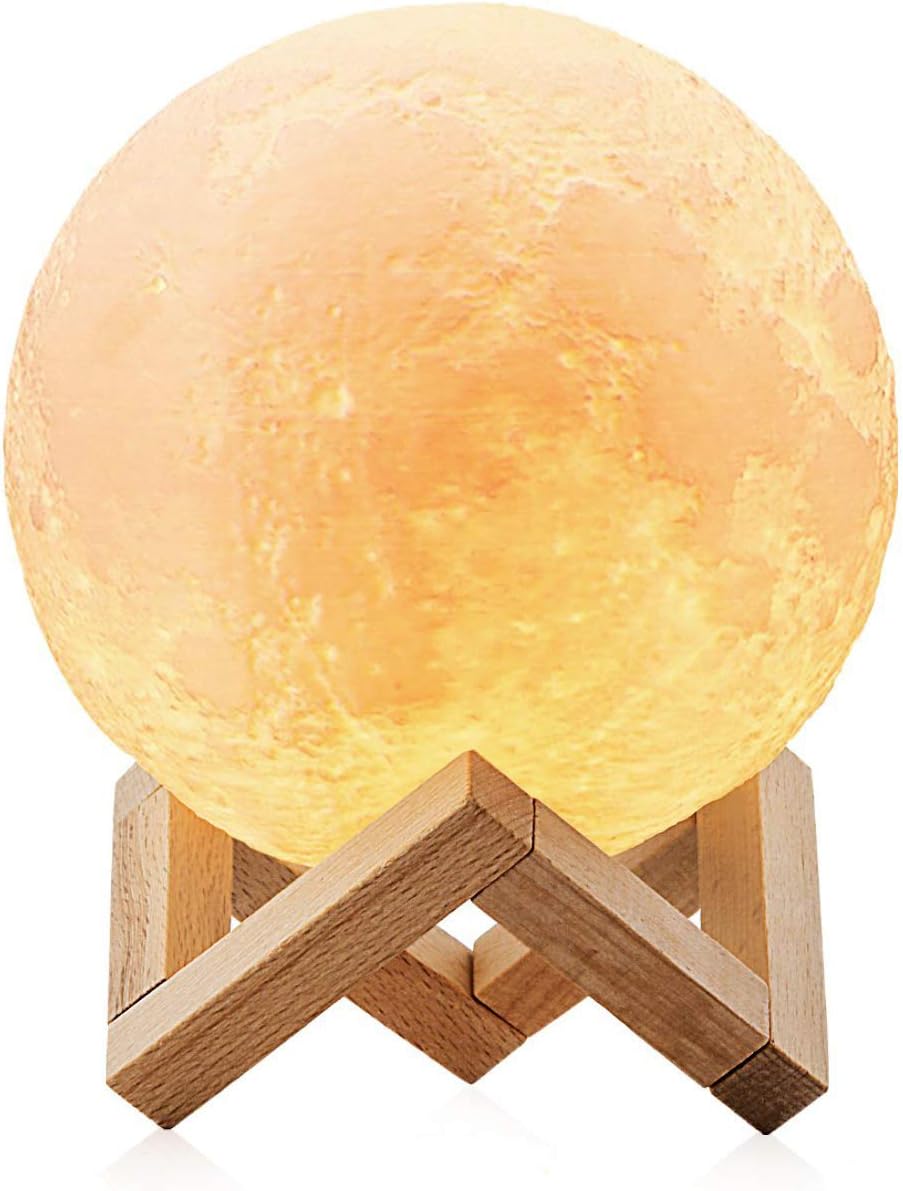 Lampara Luna 3D LED Moon Lamp