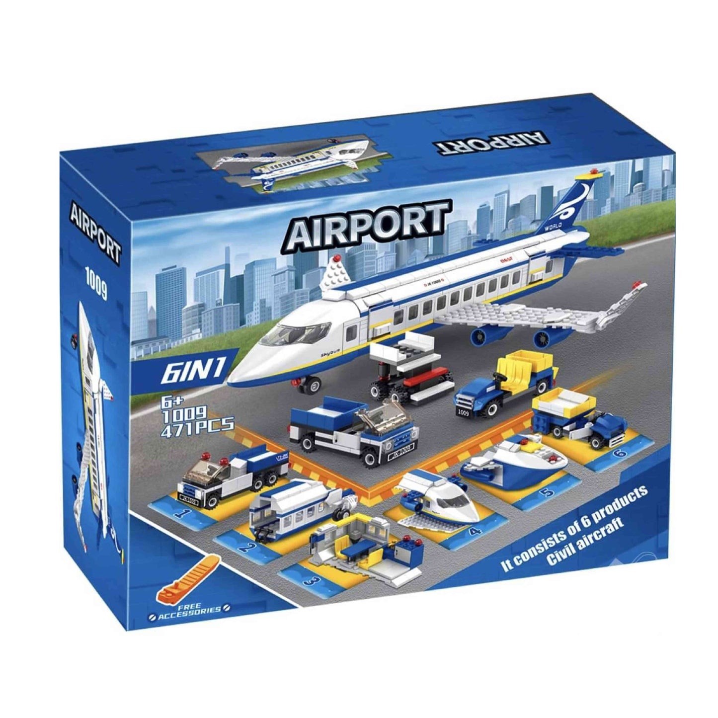 Lego juego de aeropuerto