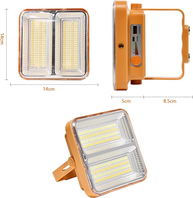 Foco LED Recargable 6400mAh LED Bateria 60W