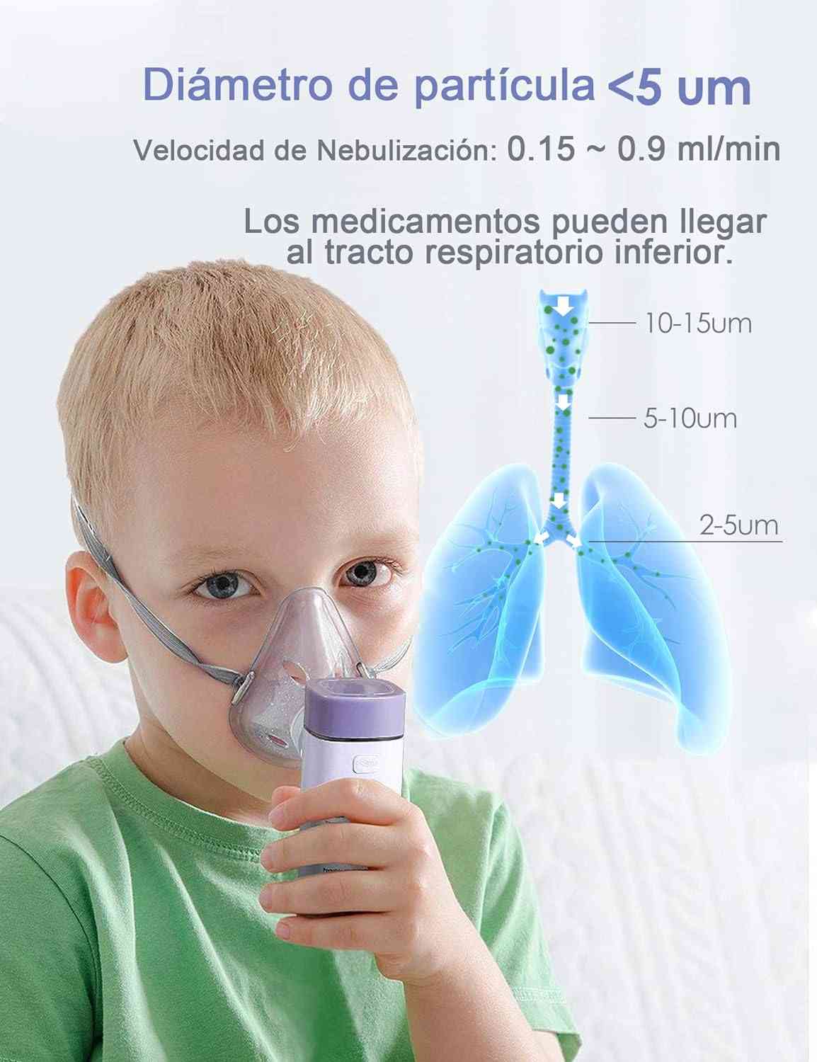 Nebulizador Portatil Inhalador Recargable Air Pro