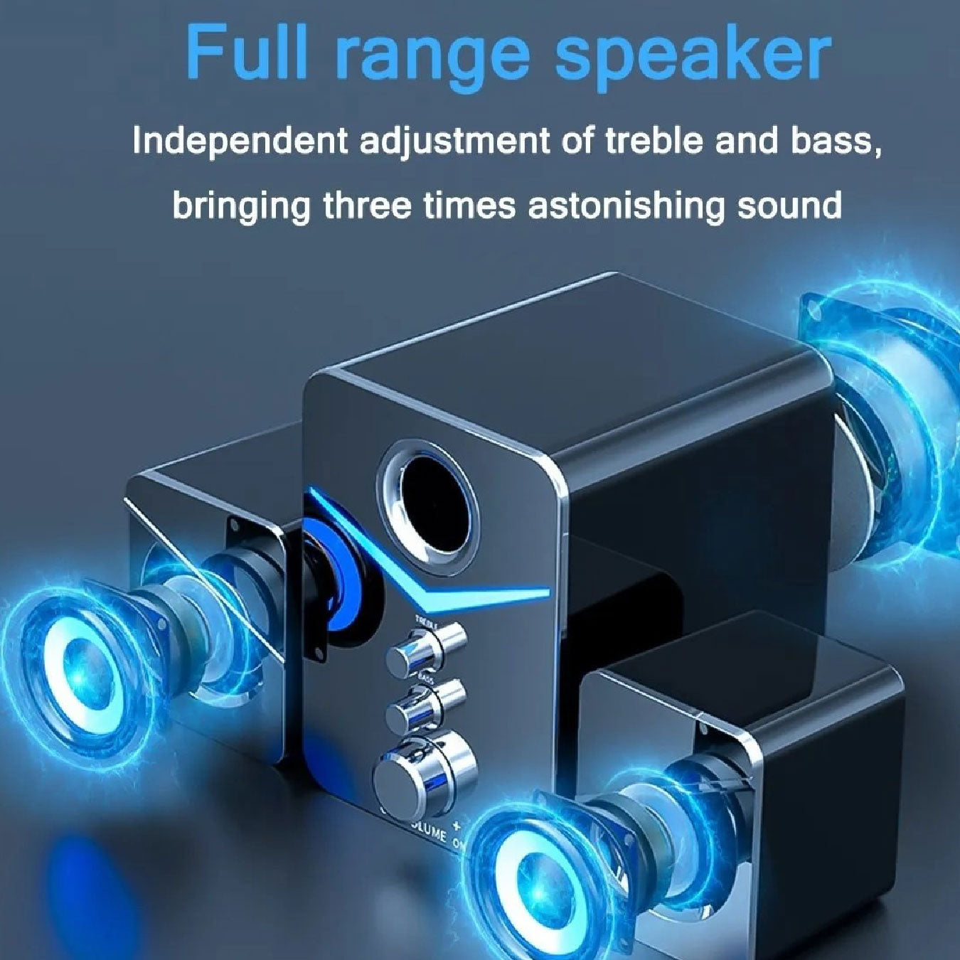 Mini Altavoz Portátil Subwoofer Bluetooth 5.0 Rgb